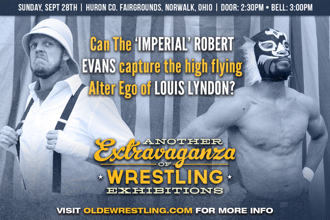Robert Evans vs Louis Lyndon - Another Extravaganza of Wrestling Exhibitions