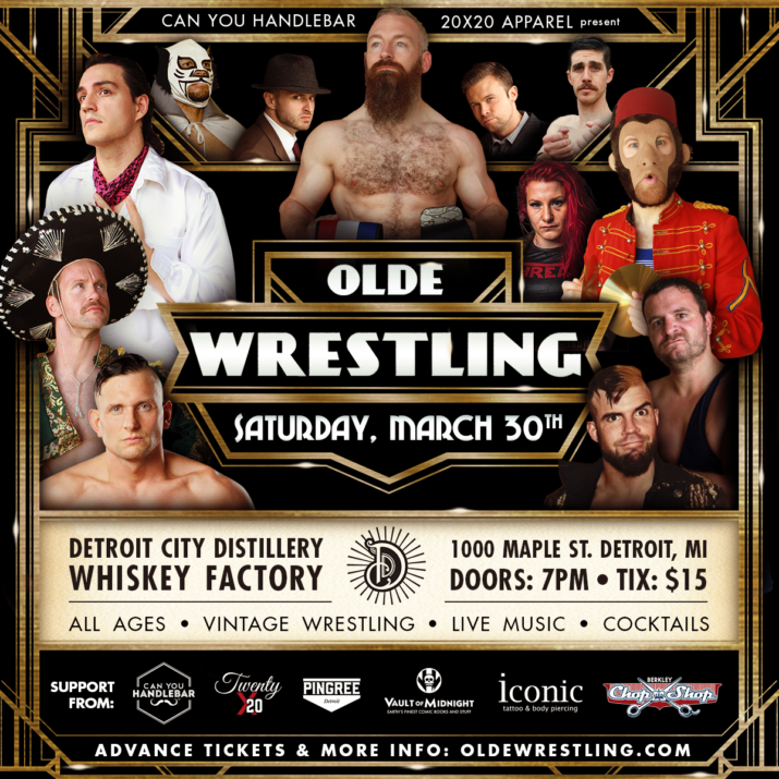 Olde Wrestling Comes to Detroit