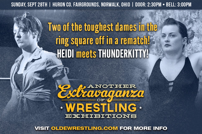 Heidi the Riveter vs. Thunderkitty - Another Extravaganza of Wrestling Exhibitions